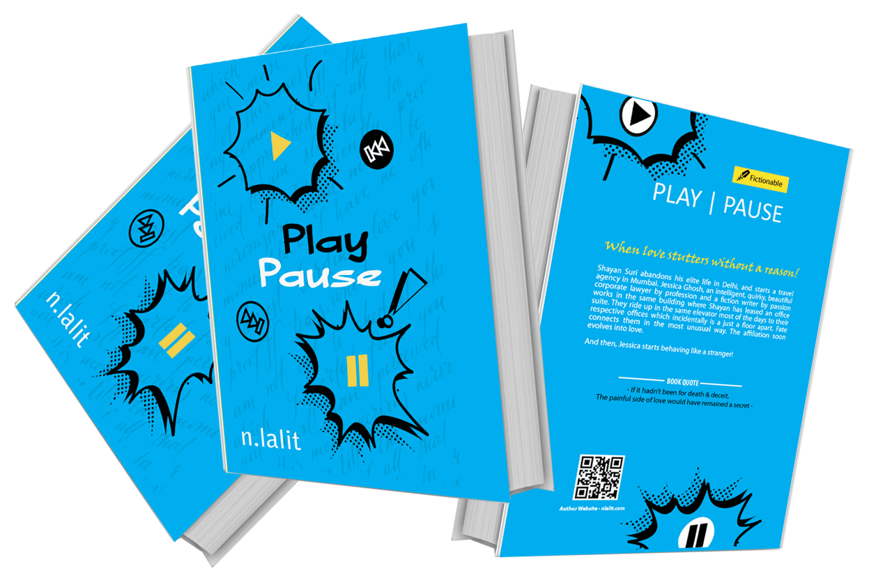 Buy Play Pause romantic fiction book by N.Lalit from Amazon Kindle, Pothi and Author Website